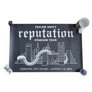 Taylor Swift Reputation Tour Toronto Poster